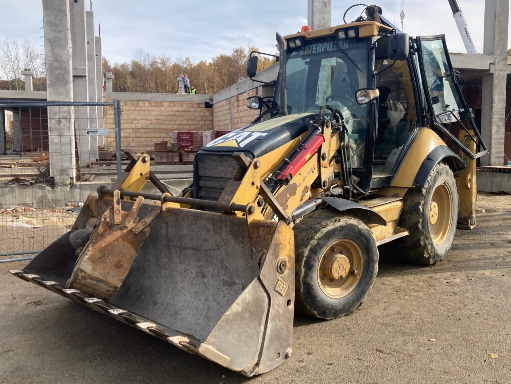 Traktorbagr Caterpillar 432E